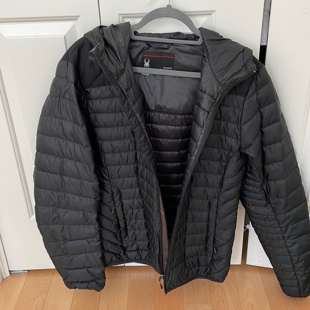 Men’s Medium Spyder Short Puff Jacket